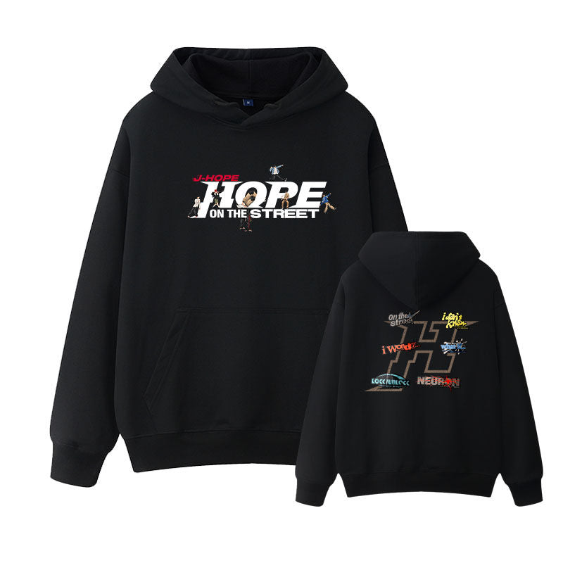 JHOPE ESPERANZA EN LA CALLE SUDADERA