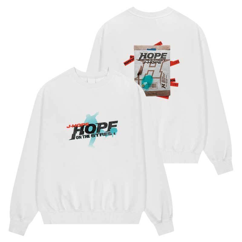 JHOPE HOODIE HOPE ON THE STREET (muchos colores)