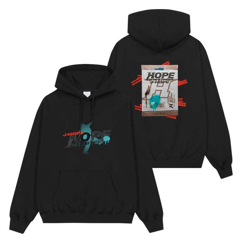 JHOPE HOODIE HOPE ON THE STREET (many colors)