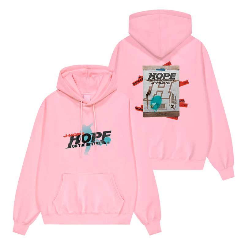 JHOPE HOODIE HOPE ON THE STREET (muchos colores)