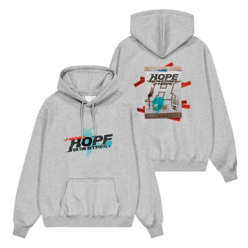 JHOPE HOODIE HOPE ON THE STREET (muchos colores)