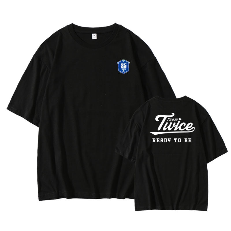 TWICE 5TH WORLD TOUR READY TO BE T-SHIRTS 100% COTTON