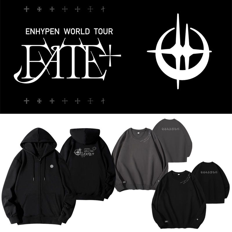 ENHYPEN HOODIE WORLD TOUR 2024 FATE PLUS