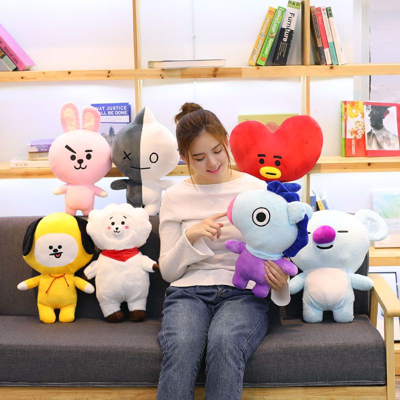 BT21 PLUSH TOYS ALL CHARACTERS (25, 35 and 45cm)