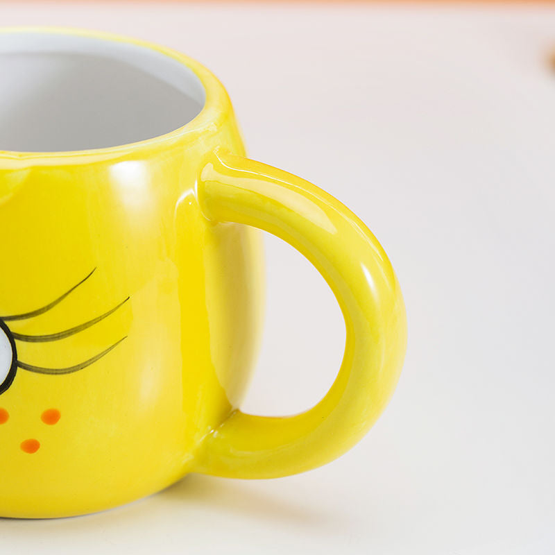 TAZA BBOKARI DE STRAY KIDS EN CERÁMICA PINTADA A MANO