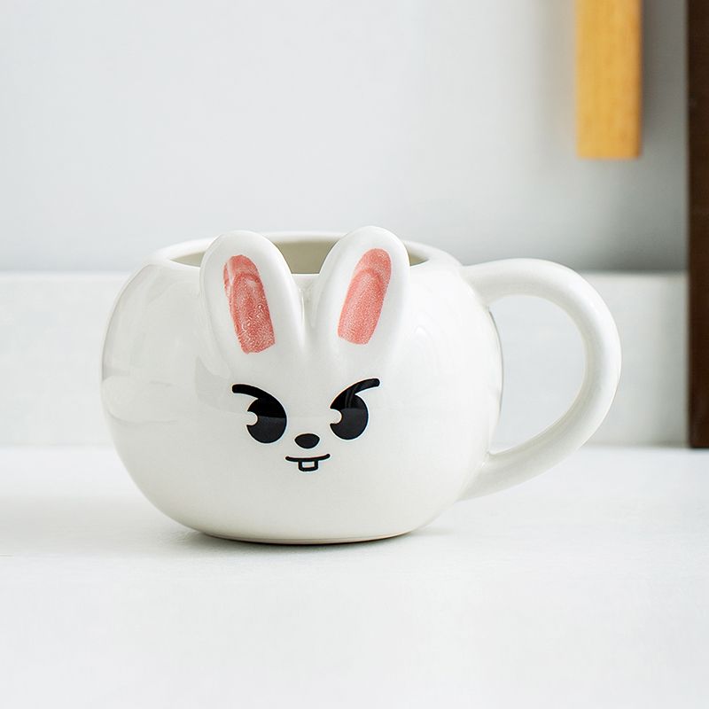 STRAY KIDS LEEBIT HAND PAINTED CERAMIC MUG