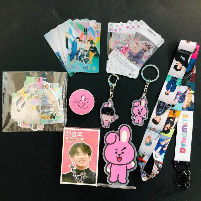 KITS BTS 117 PCS TODOS LOS MIEMBROS (¡CAJA DE REGALO CON/VARIOS ARTÍCULOS!✨)