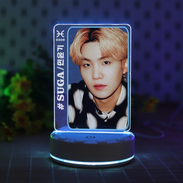 LUCES LED USB QUE CAMBIAN DE COLOR DE BTS (7 COLORES) ¡todos los miembros!