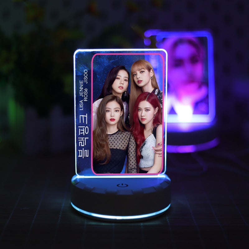 LUMINÁRIAS BLACKPINK LED USB MUDA DE COR (7 CORES) todas as integrantes!