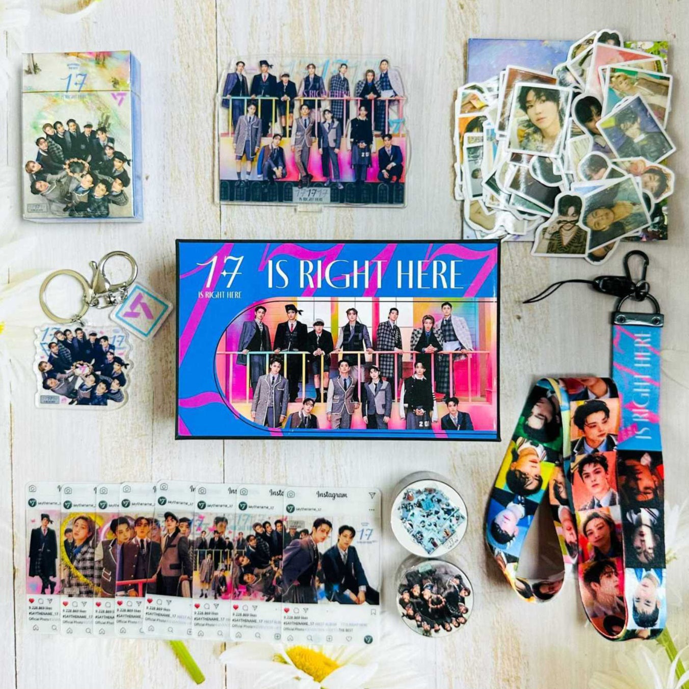 SEVENTEEN MERCH “17 Is Right Here” BOX 162 PIECES (GIFT BOX WITH