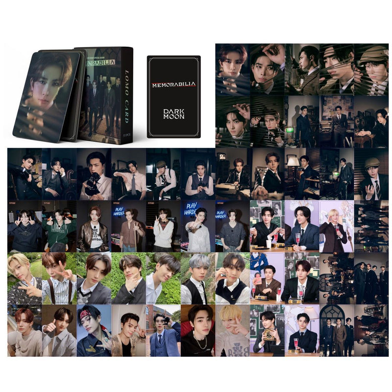 KIT WITH 55 PHOTOCARDS ENHYPEN MEMORABILIA DARK MOON