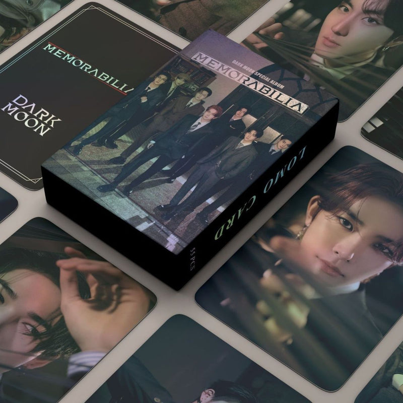 KIT WITH 55 PHOTOCARDS ENHYPEN MEMORABILIA DARK MOON