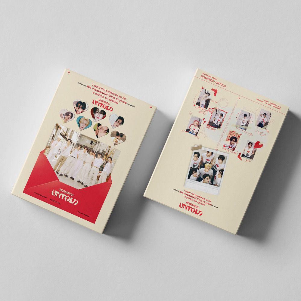 KIT WITH 55 PHOTOCARDS ENHYPEN ROMANCE: UNTOLD (2 models)