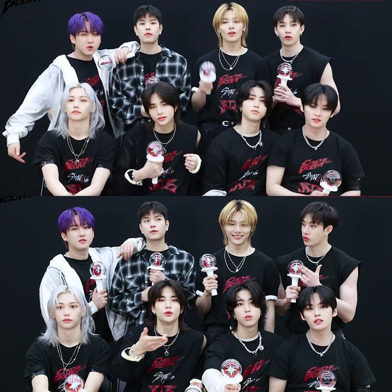 STRAY KIDS T-SHIRT ATE 100% COTTON