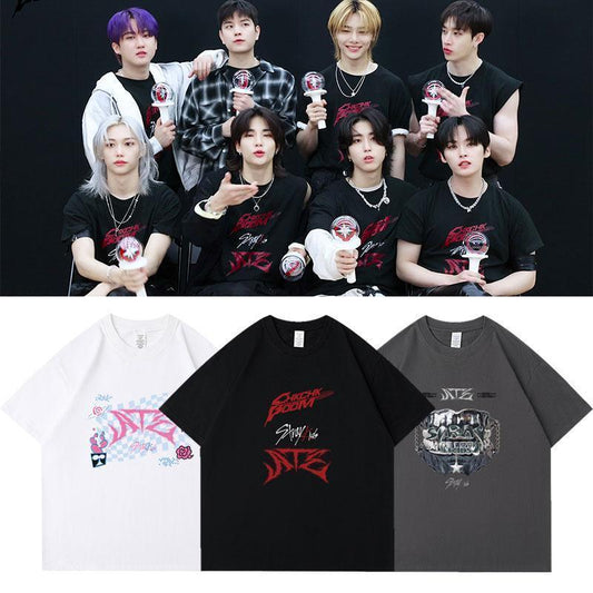 CAMISETA STRAY KIDS 100% ALGODÓN