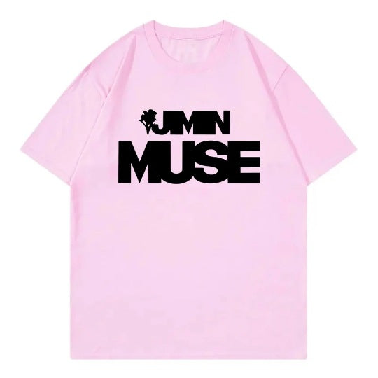 CAMISETAS JIMIN MUSE 100% ALGODÃO (várias cores)