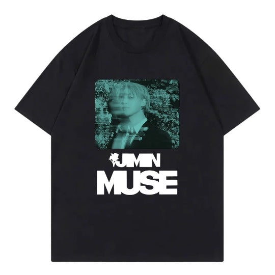 CAMISETAS JIMIN MUSE 100% ALGODÃO (várias cores)