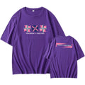 TXT T-SHIRT FIGHT OR SCAPE 100% COTTON (4 colors)