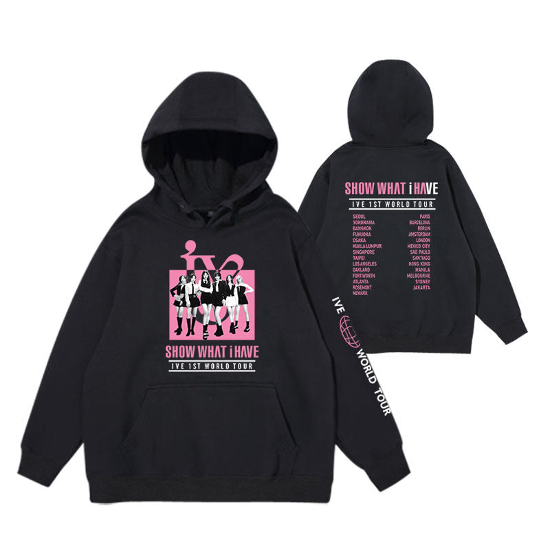 IVE MERCH 1st WORLD TOUR “ Show what I have” HOODIE – PLANET STORE