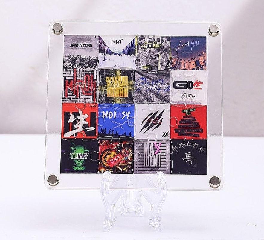 STRAY KIDS ALBUMS DECORATIVE PUZZLE BOARD