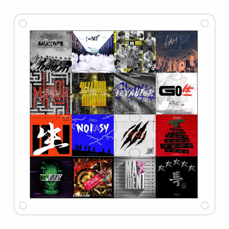 STRAY KIDS ALBUMS DECORATIVE PUZZLE BOARD