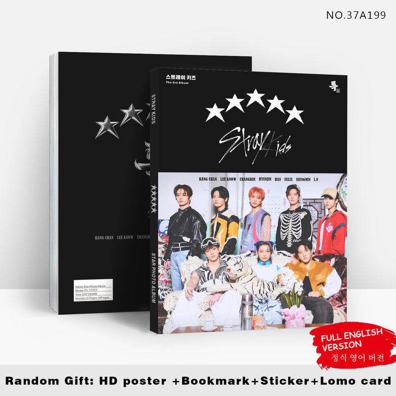 VARIOUS KITS - STRAY KIDS 80 PCS (PHOTOBOOK+VARIOUS OTHER ITEMS)