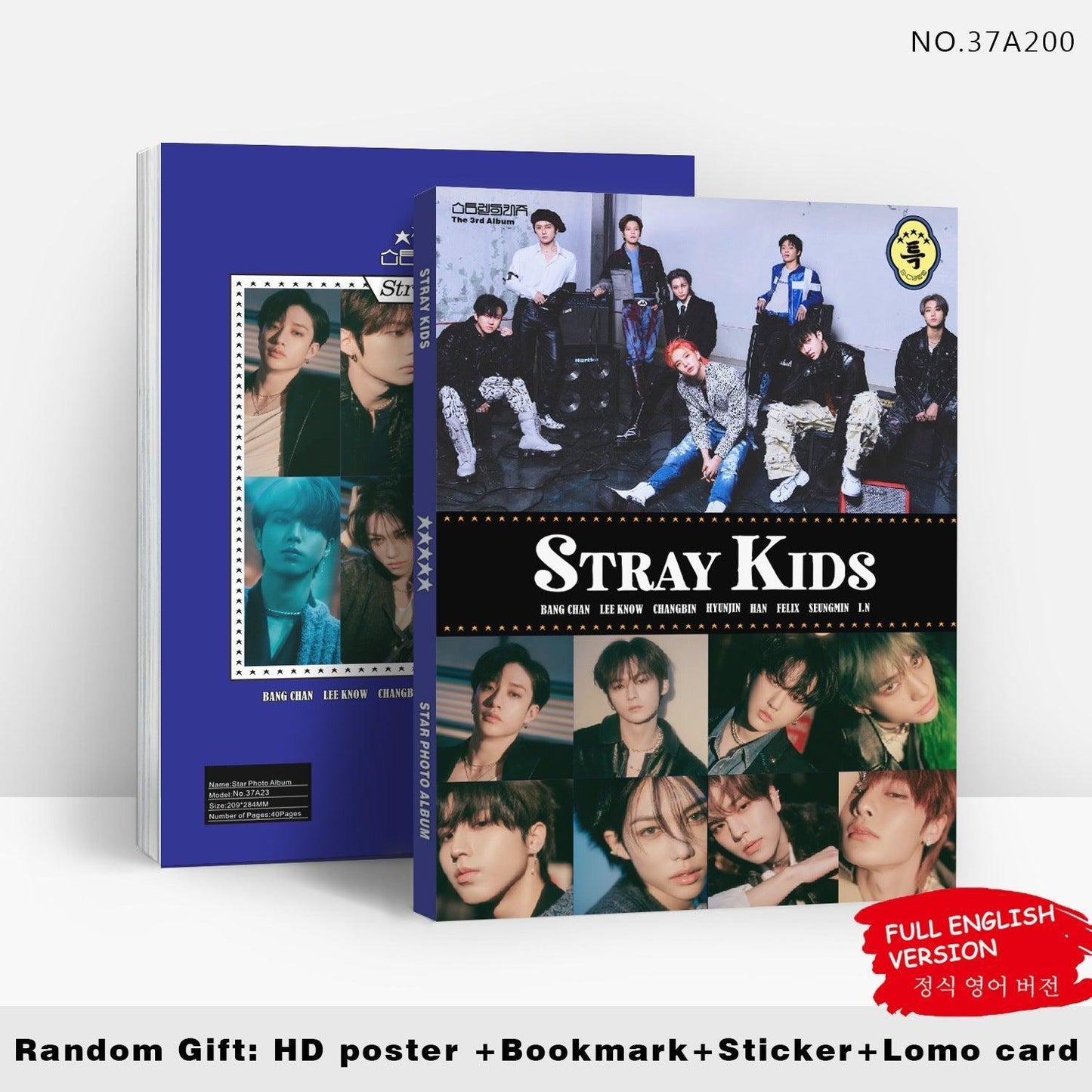 VARIOUS KITS - STRAY KIDS 80 PCS (PHOTOBOOK+VARIOUS OTHER ITEMS)