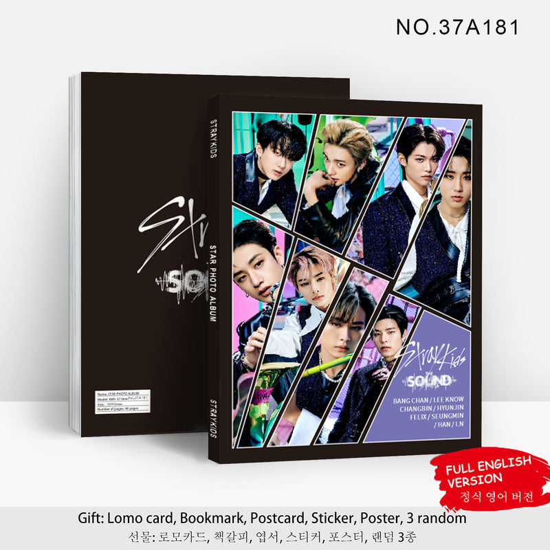 VARIOUS KITS - STRAY KIDS 80 PCS (PHOTOBOOK+VARIOUS OTHER ITEMS)