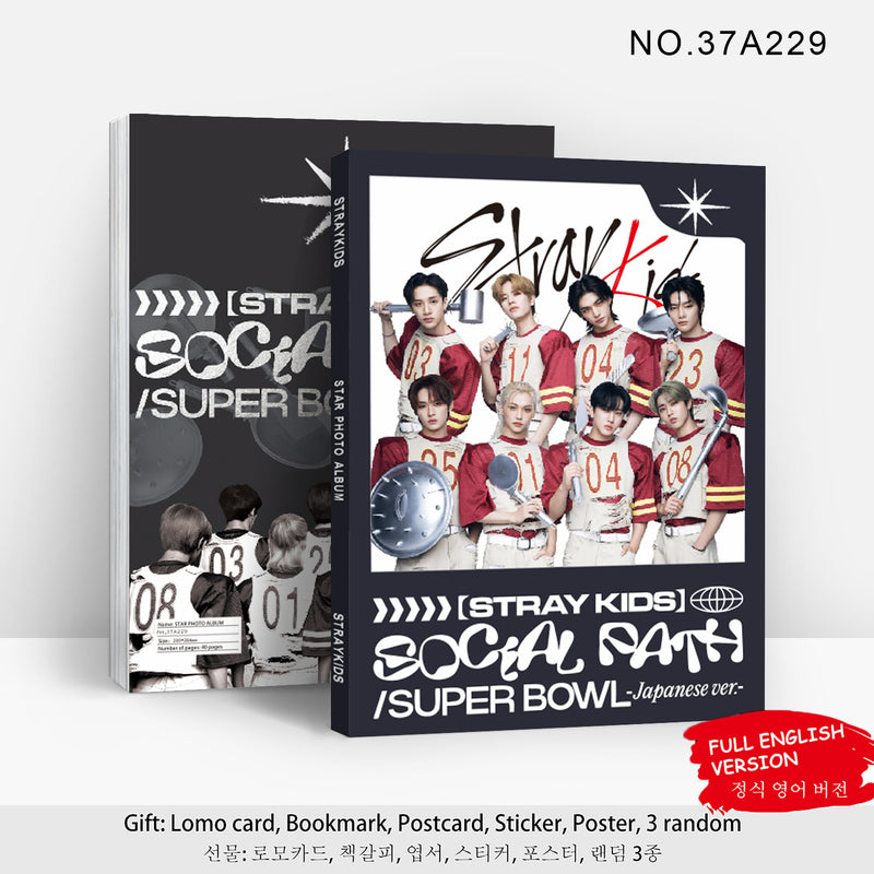 VARIOUS KITS - STRAY KIDS 80 PCS (PHOTOBOOK+VARIOUS OTHER ITEMS)