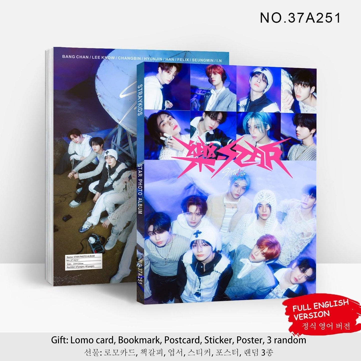 KITS VARIOS - STRAY KIDS 80 UDS (LIBRO DE FOTOS + OTROS ARTÍCULOS VARIOS)