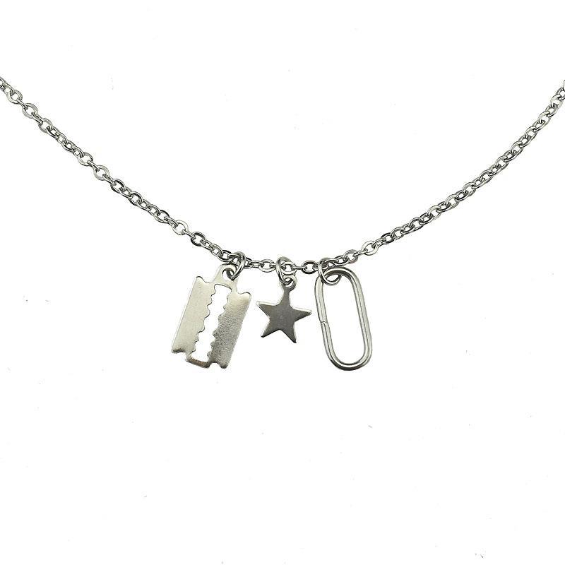 BTS V NECKLACE IN STAINLESS STEEL