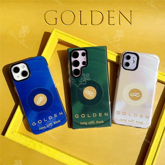 JUNGKOOK GOLDEN CELL PHONE CASES - IPHONE VARIOUS MODELS!