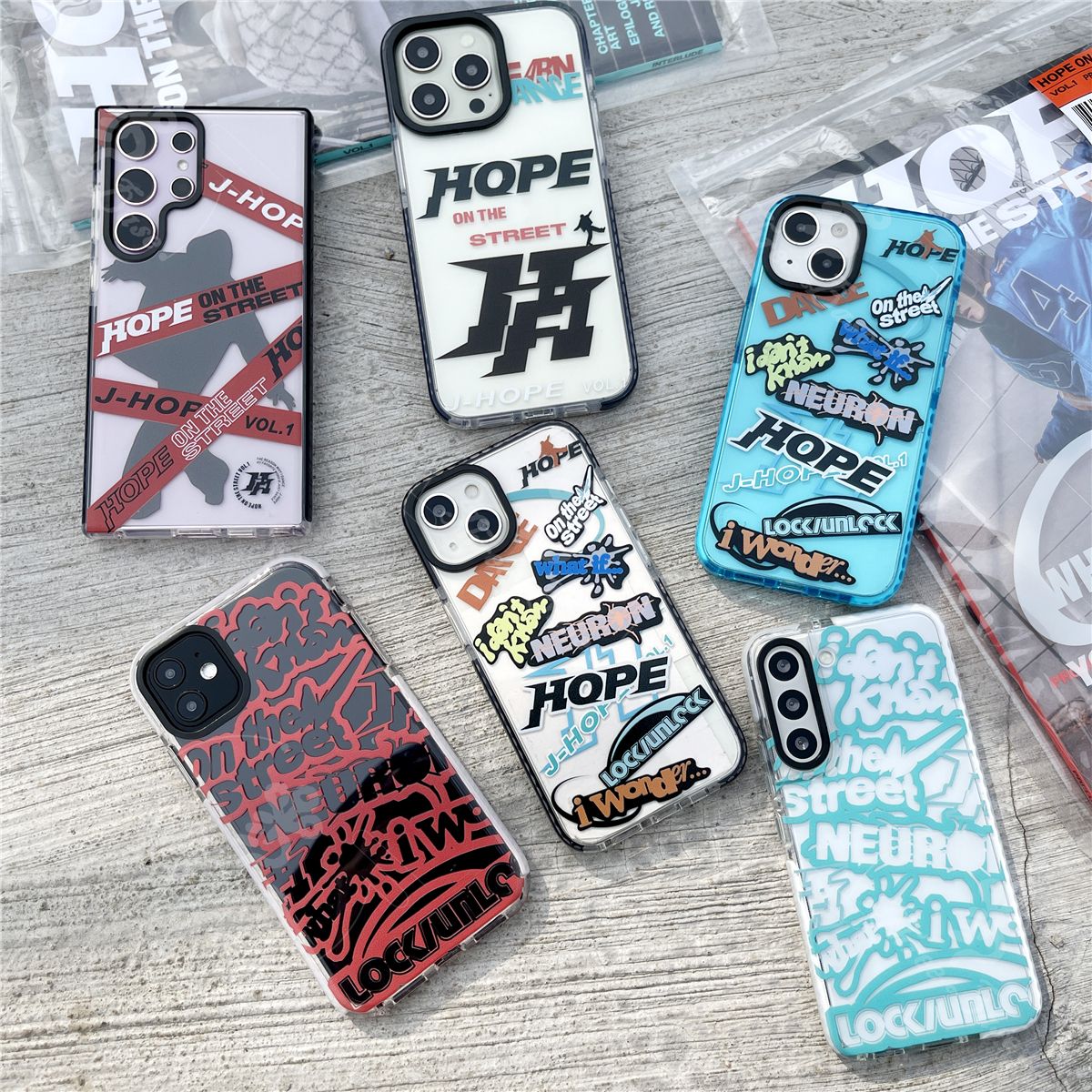 J HOPE ON THE STREET CELL PHONE CASES - IPHONE VARIOUS MODELS!