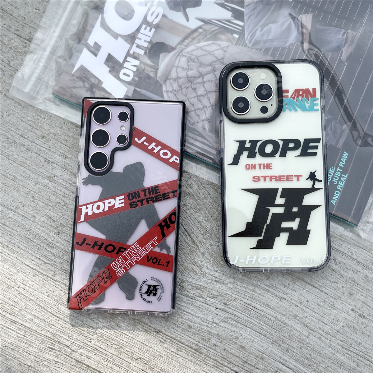 J HOPE ON THE STREET CELL PHONE CASES - IPHONE VARIOUS MODELS!