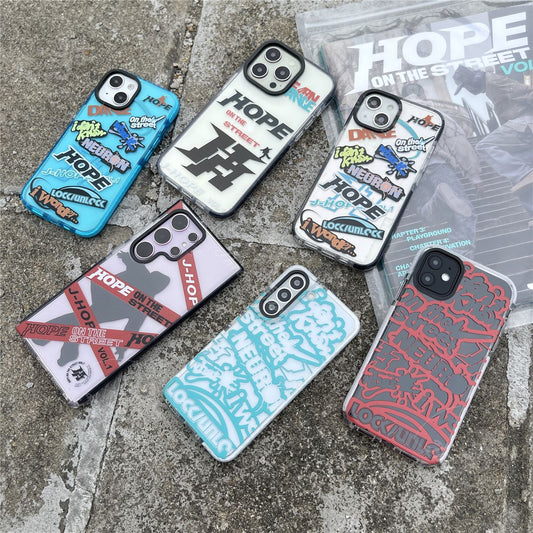 FUNDAS PARA CELULARES J HOPE ON THE STREET - IPHONE ¡VARIOS MODELOS!