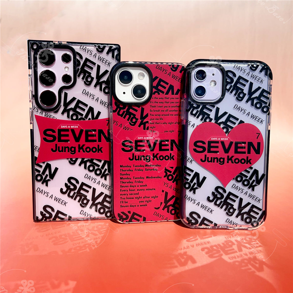 JUNGKOOK SEVEN CELL PHONE CASES - IPHONE VARIOUS MODELS!