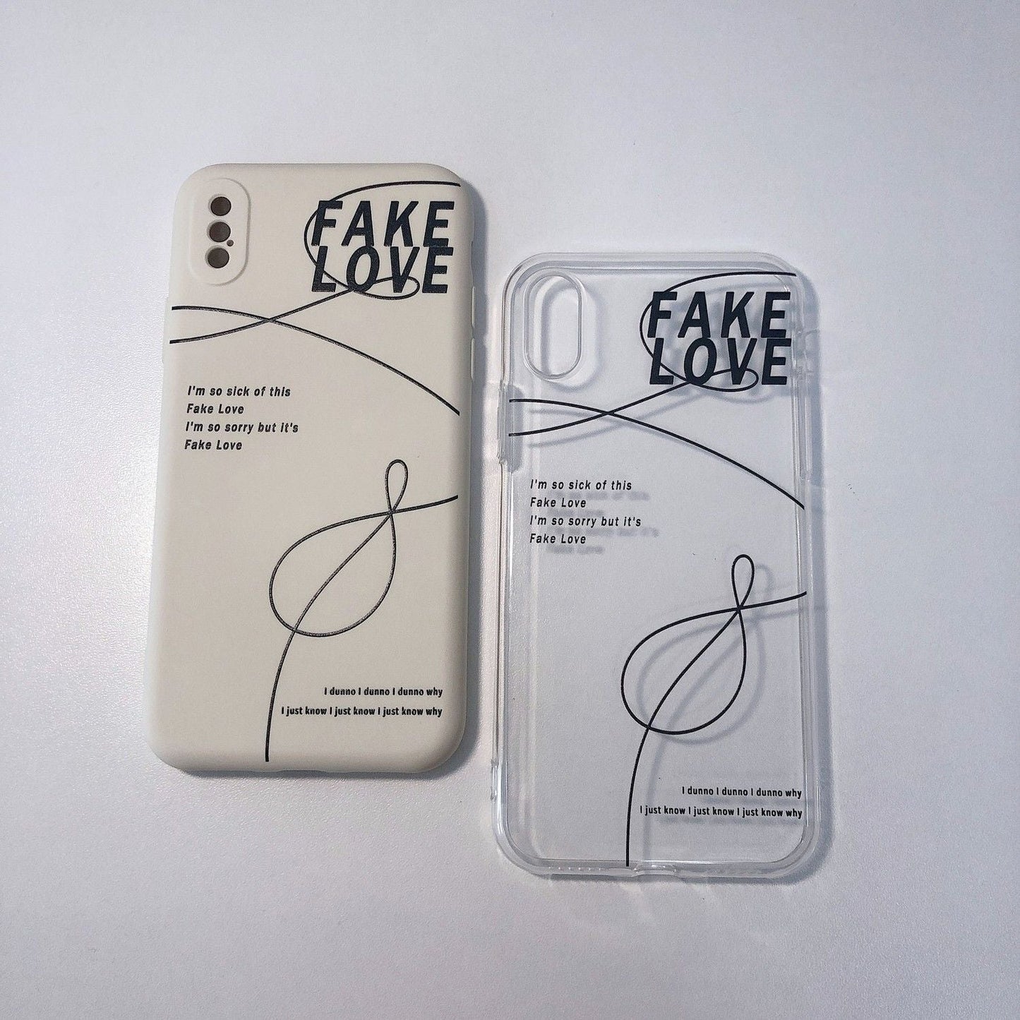 BTS FAKE LOVE CELL PHONE CASES - IPHONE VARIOUS MODELS!