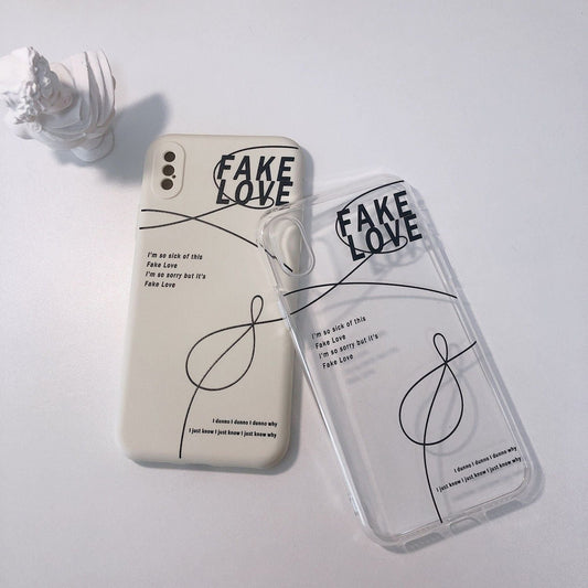 FUNDAS PARA CELULAR BTS FAKE LOVE - IPHONE ¡VARIOS MODELOS!