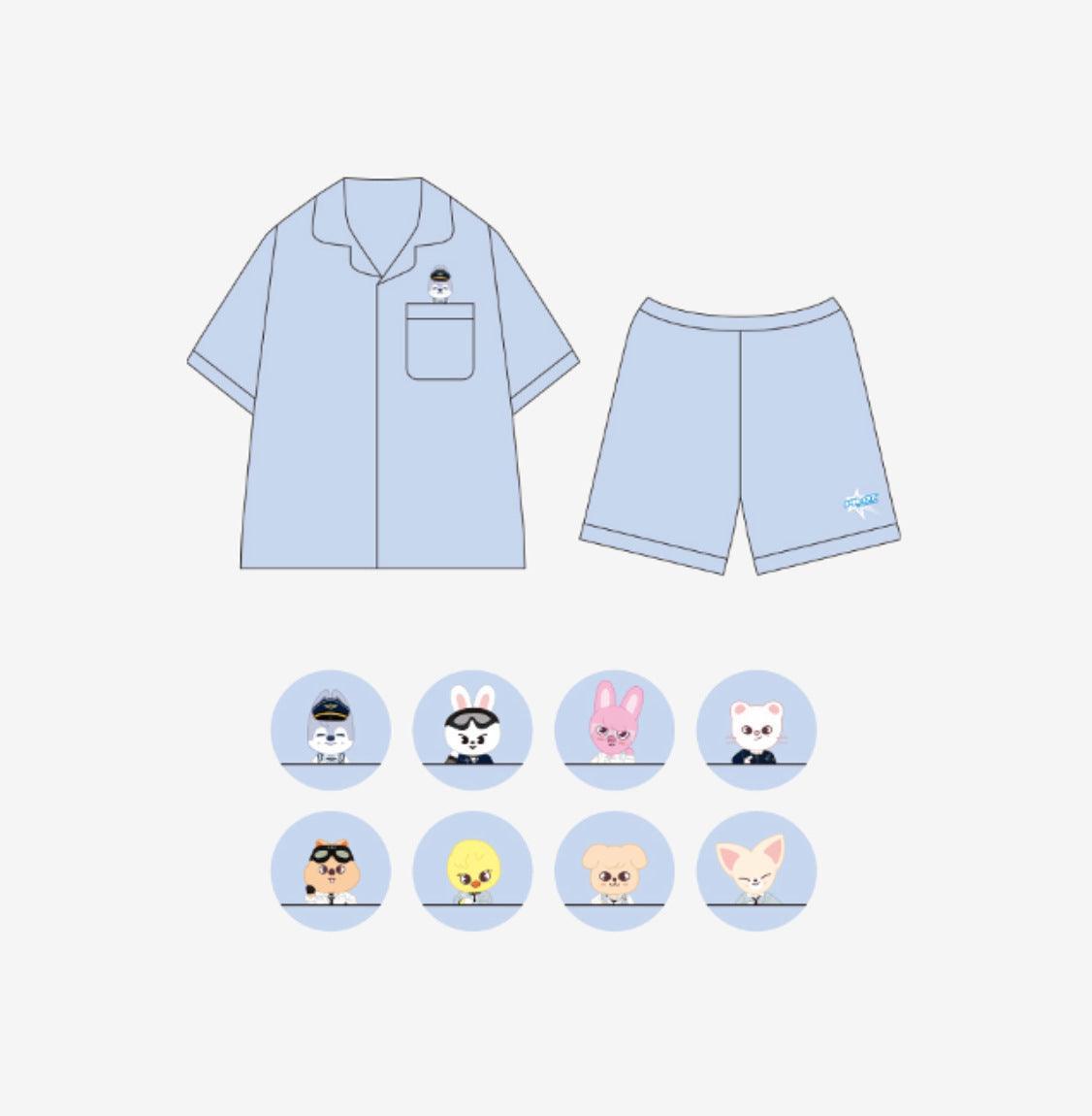 PIJAMAS STRAY KIDS SKZOO PILOT (disponibles de todos los personajes)