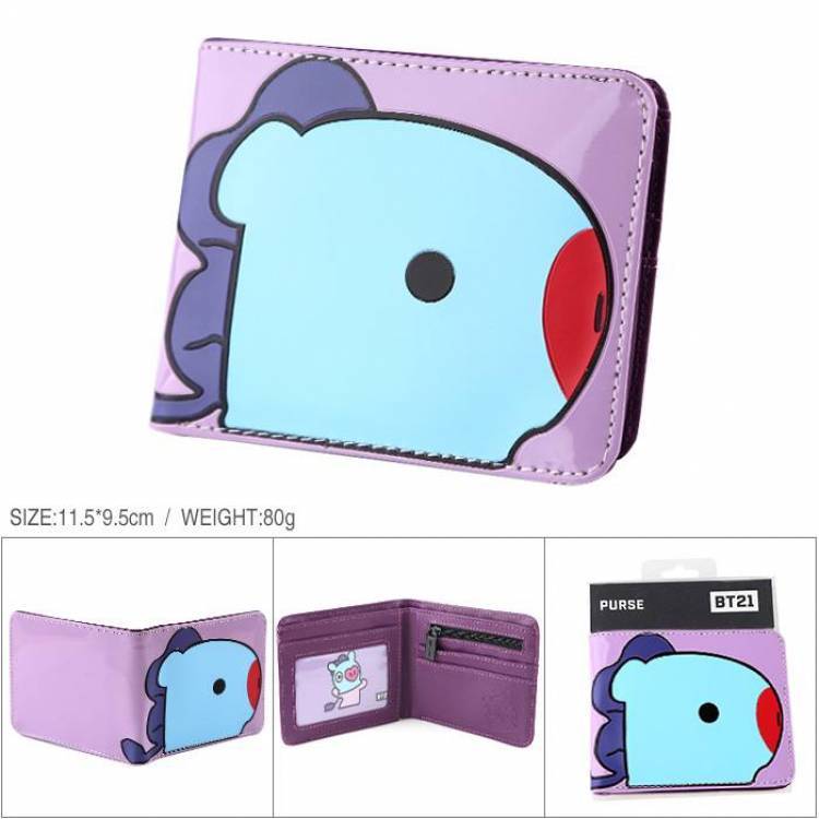 BT21 BABY VERSION WALLETS (all characters)