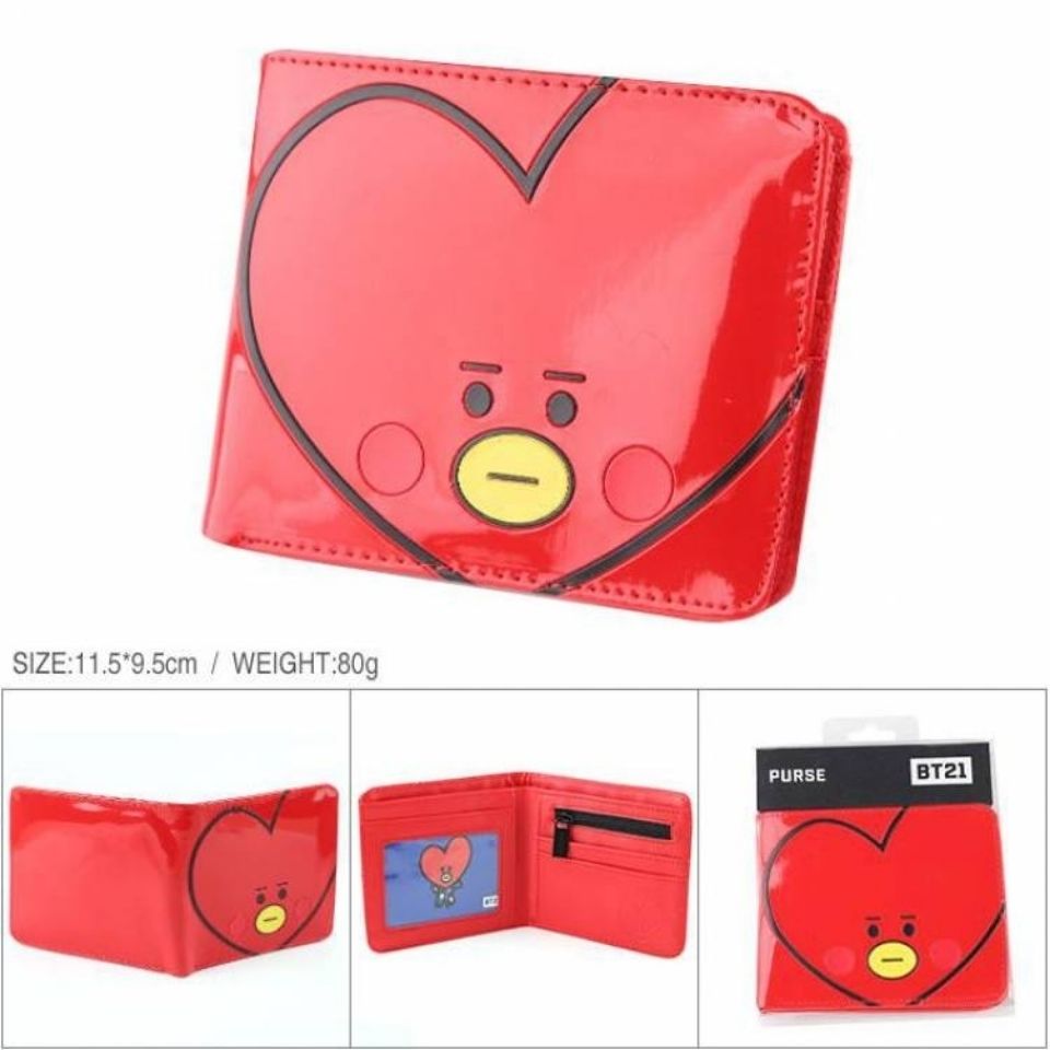 BT21 BABY VERSION WALLETS (all characters)