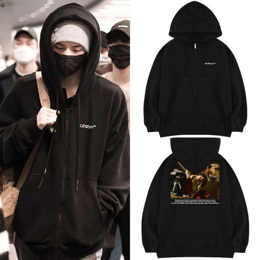 SUDADERA CON CAPUCHA DE STRAY KIDS