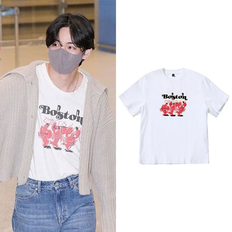 V BTS T-SHIRT 100% COTTON