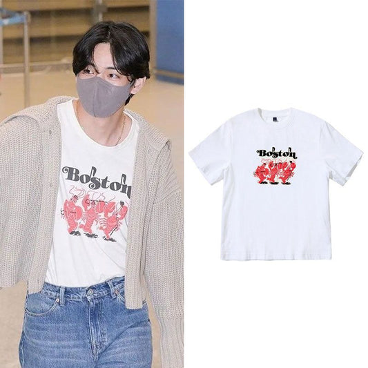 CAMISETA V BTS 100% ALGODÓN