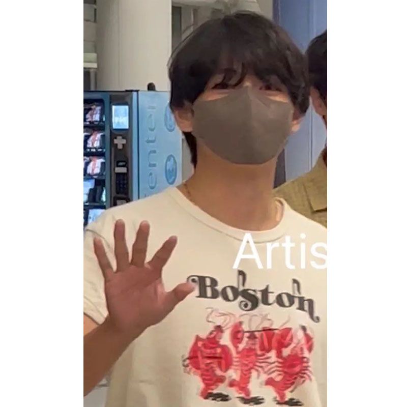 V BTS T-SHIRT 100% COTTON