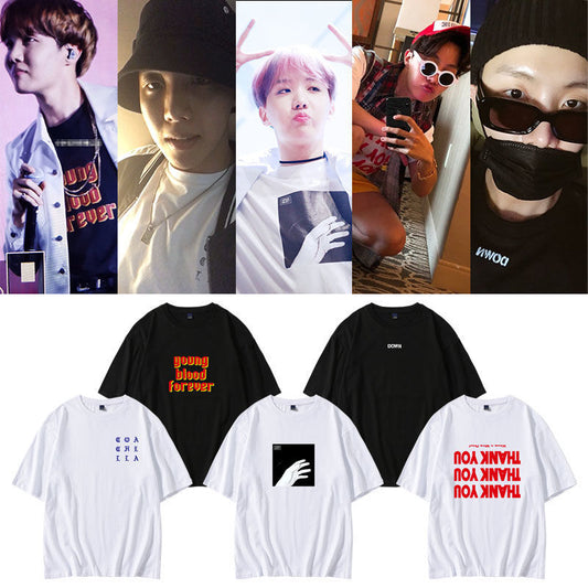 CAMISETAS J-HOPE 100% ALGODÓN