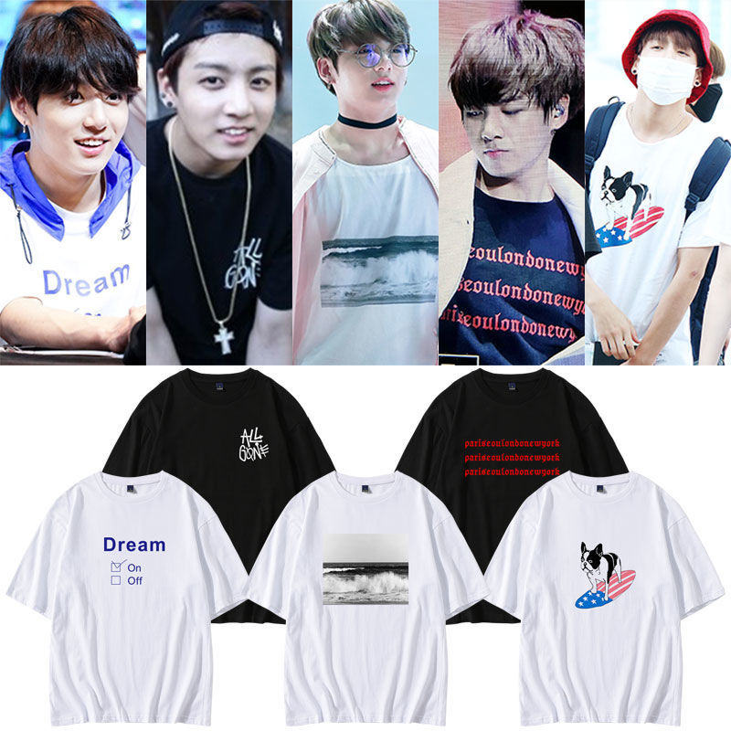 JUNGKOOK T-SHIRTS 100% COTTON