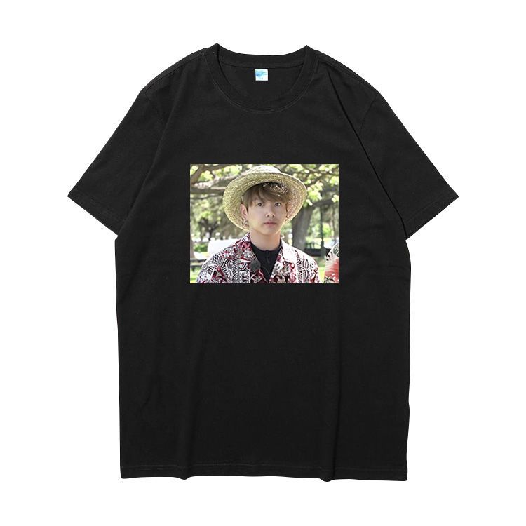 CAMISETAS BTS 100% ALGODÃO (branca e preta)