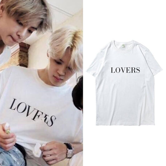 CAMISETA JIMIN BTS 100% ALGODÃO (em 4 cores)