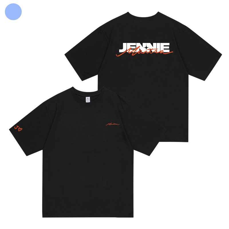 マントラ　JENNIE Oversized T-shirts Mantra JENNIE (BLACKPINK) MANTRA T-SHIRT 100% COTTON – PLANET STORE